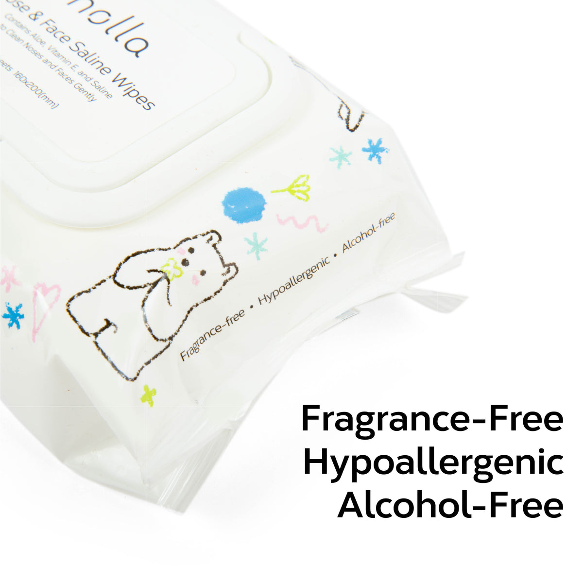 Nolla Nose &amp; Face Wipes - 30 Count (12 Pack)