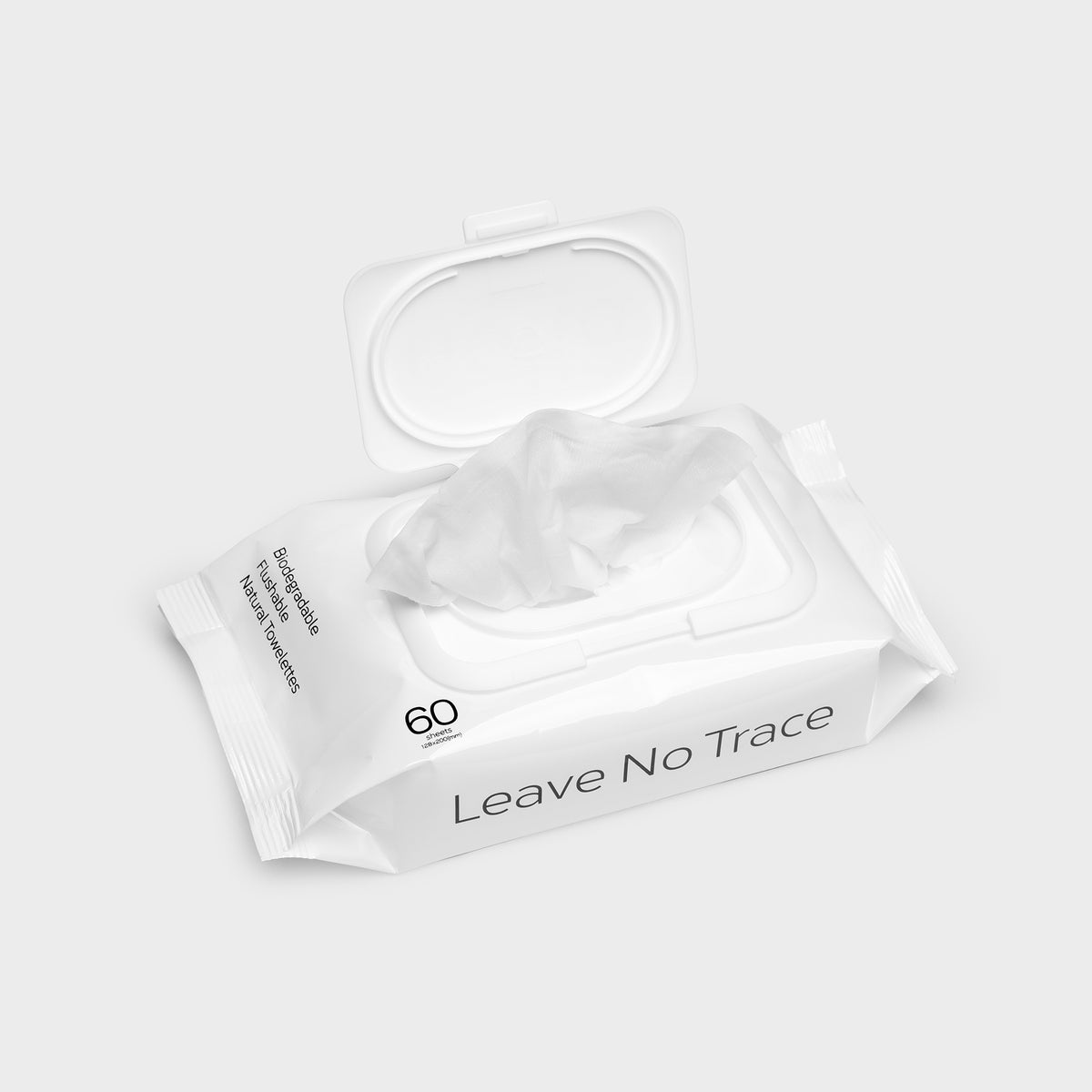 Nolla Flushable Wipes - 60 Count (6 Pack)